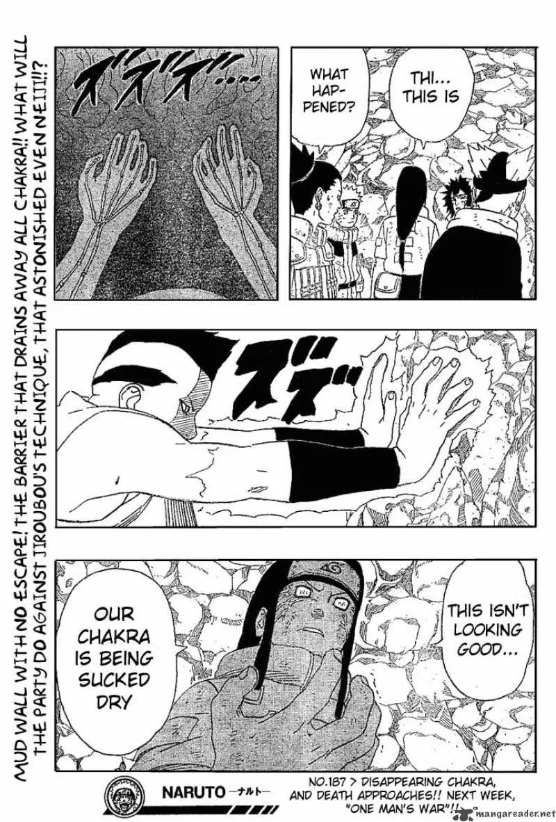 Naruto Chapter 186 page 18