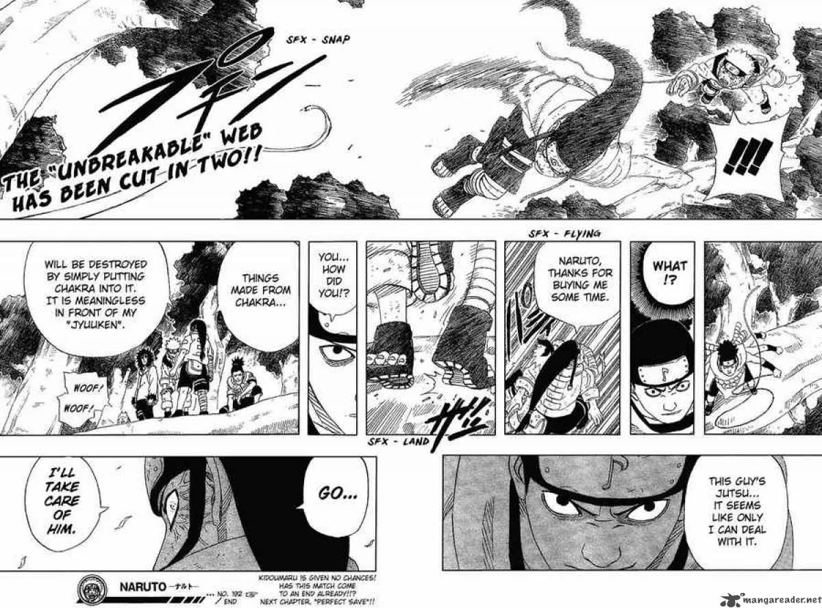 Naruto Chapter 192 page 18