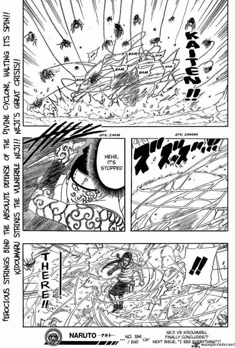 Naruto Chapter 194 page 19