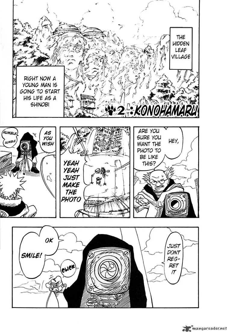 Naruto Chapter 2 page 1