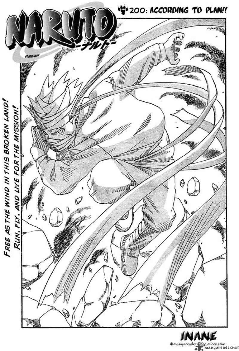 Naruto Chapter 200 page 1