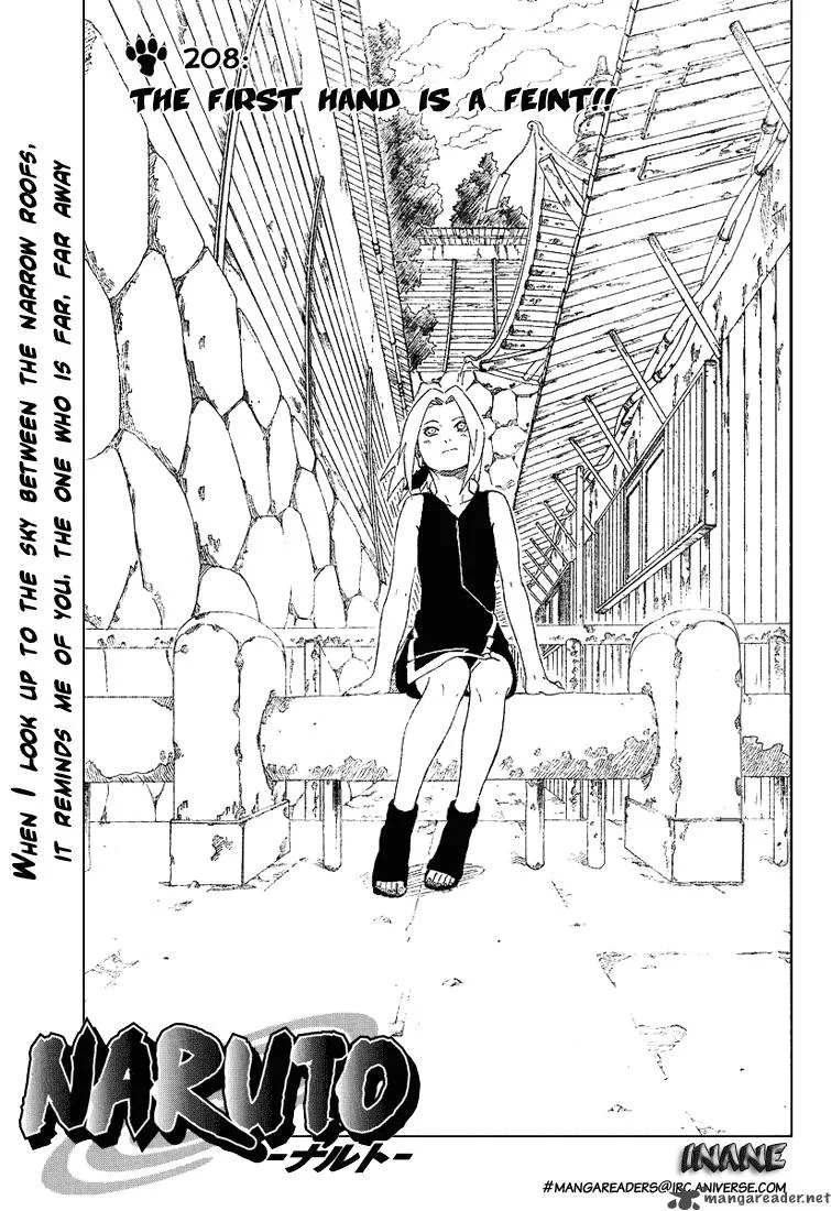 Naruto Chapter 208 page 2
