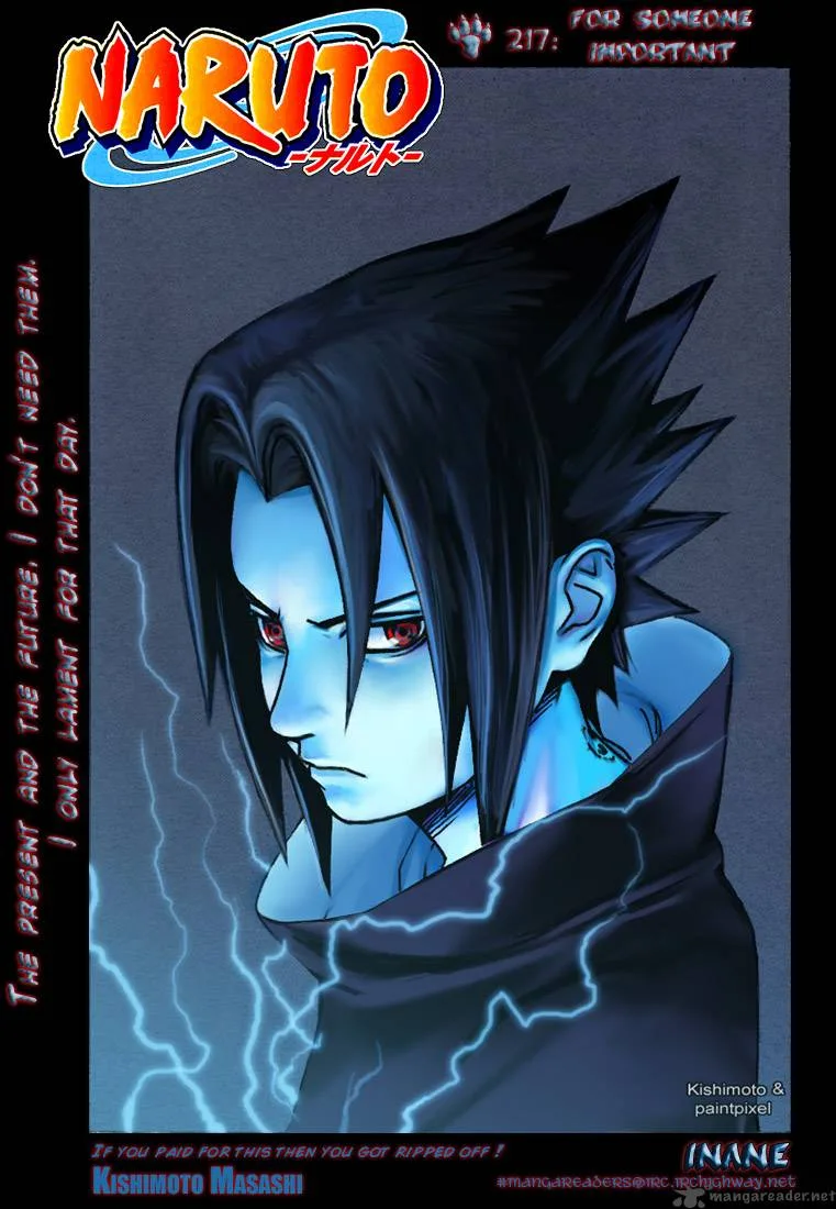 Naruto Chapter 217 page 2