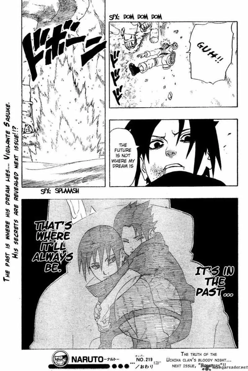 Naruto Chapter 219 page 36