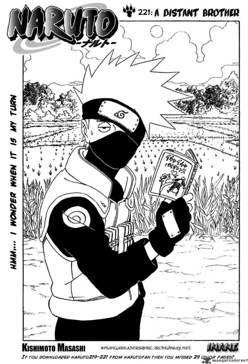 Naruto Chapter 221 page 1