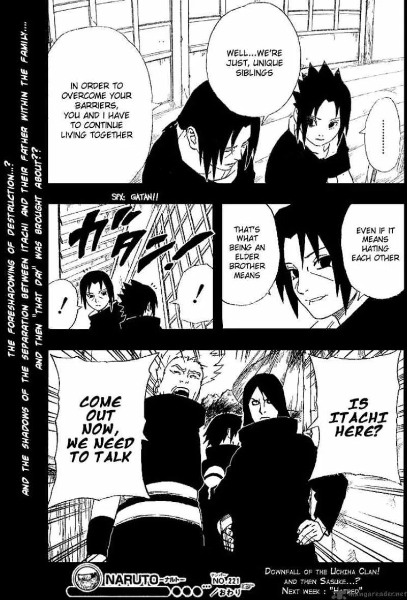 Naruto Chapter 221 page 20