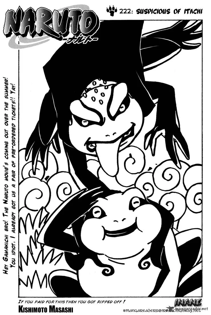 Naruto Chapter 222 page 5