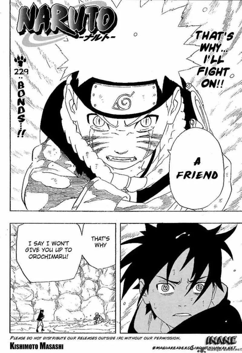Naruto Chapter 229 page 2