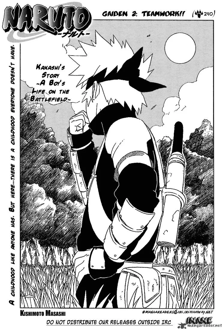 Naruto Chapter 240 page 1