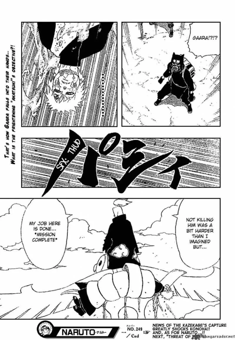 Naruto Chapter 249 page 18