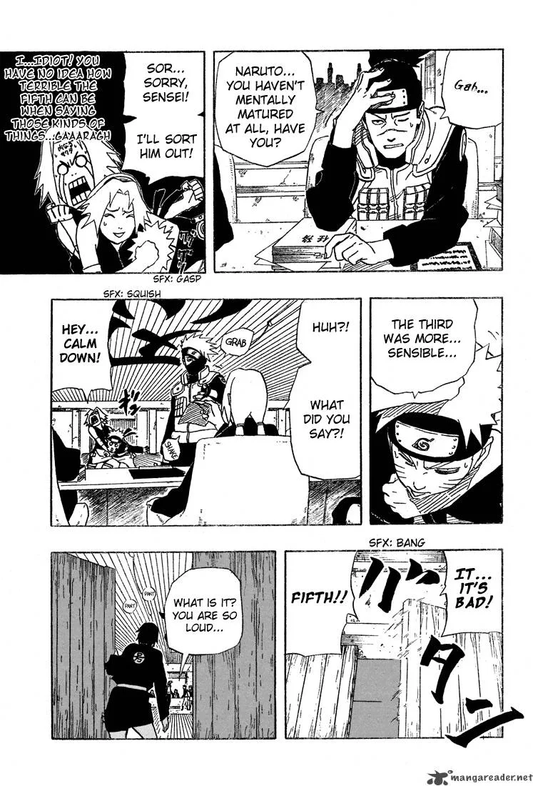 Naruto Chapter 250 page 17