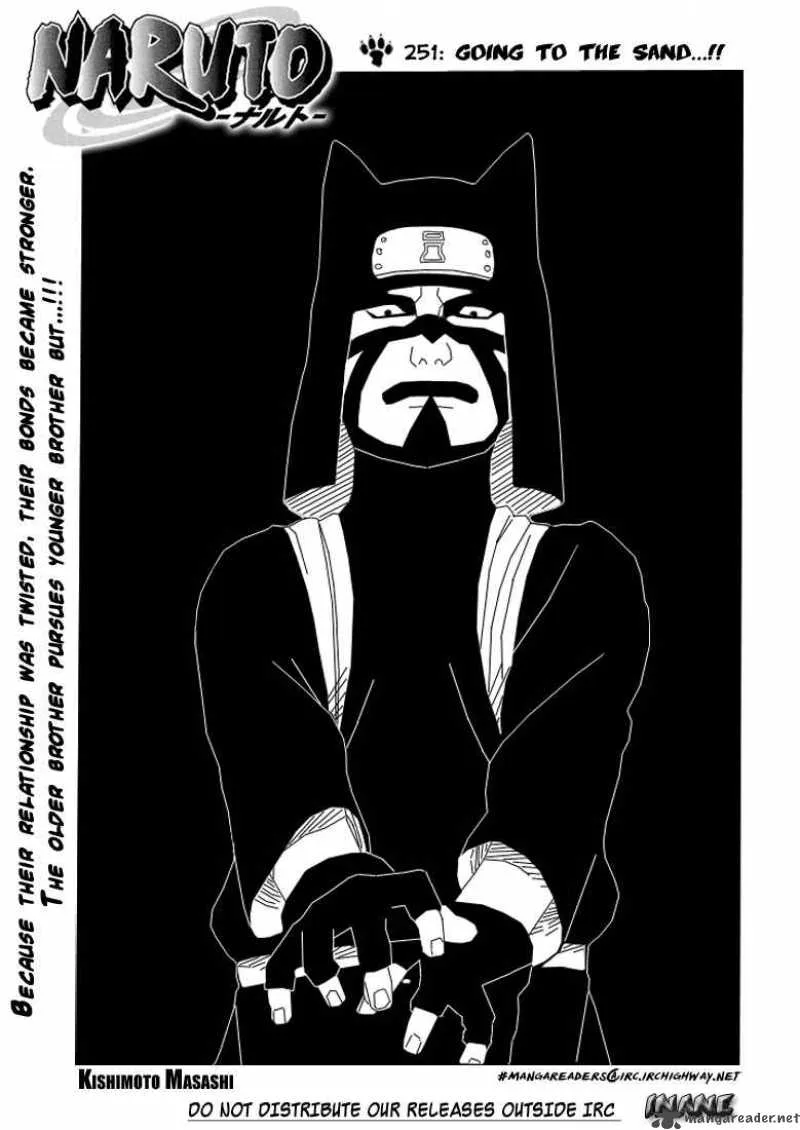 Naruto Chapter 251 page 1
