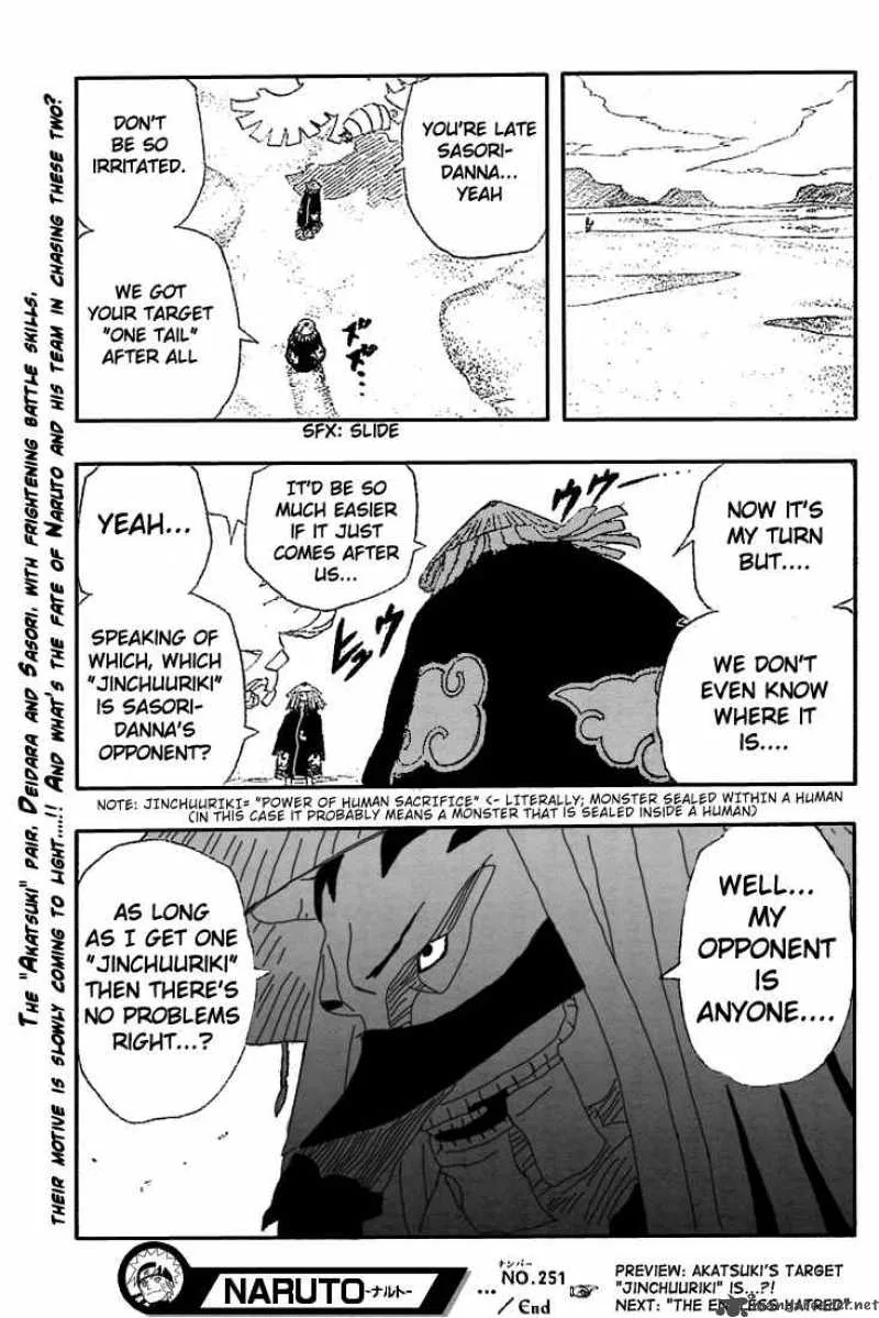 Naruto Chapter 251 page 19