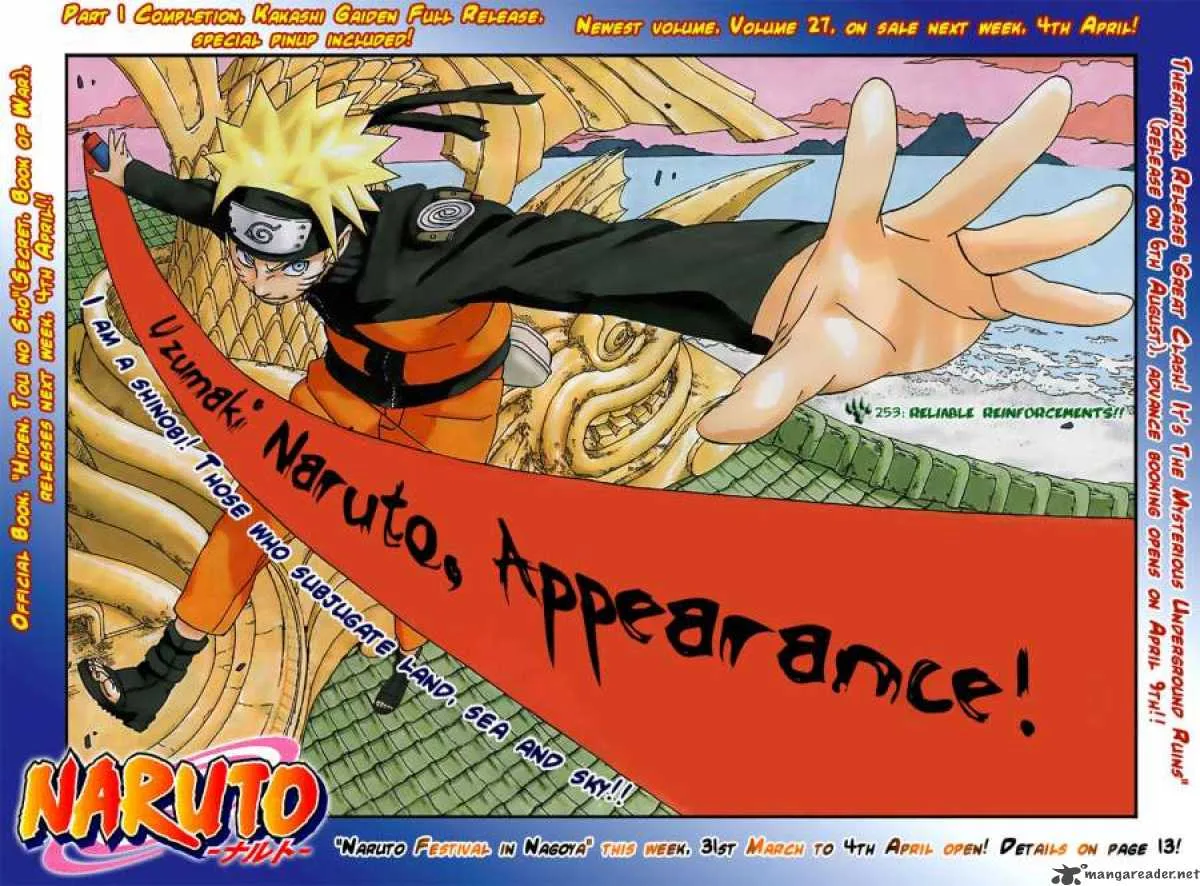 Naruto Chapter 253 page 2