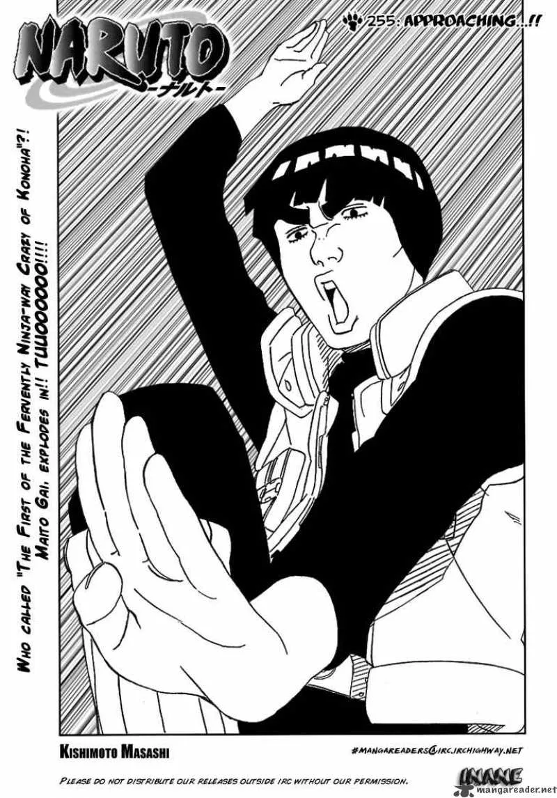 Naruto Chapter 255 page 1