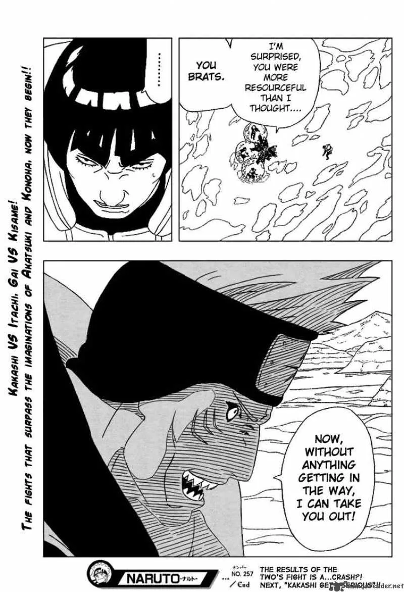 Naruto Chapter 257 page 19
