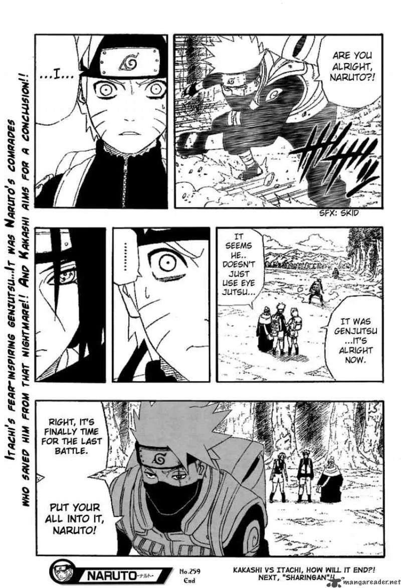 Naruto Chapter 259 page 19