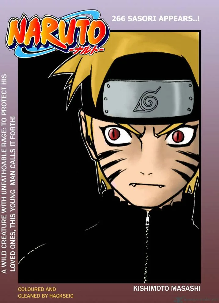 Naruto Chapter 266 page 3