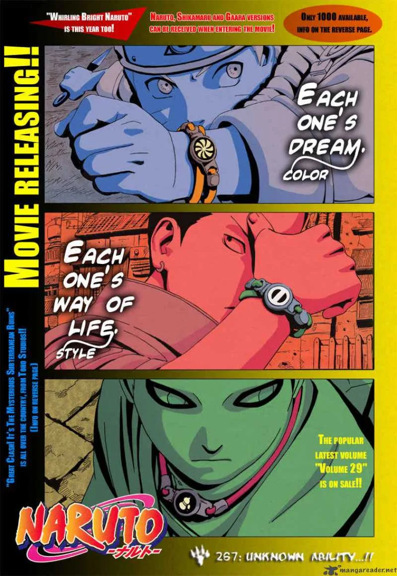 Naruto Chapter 271 page 1