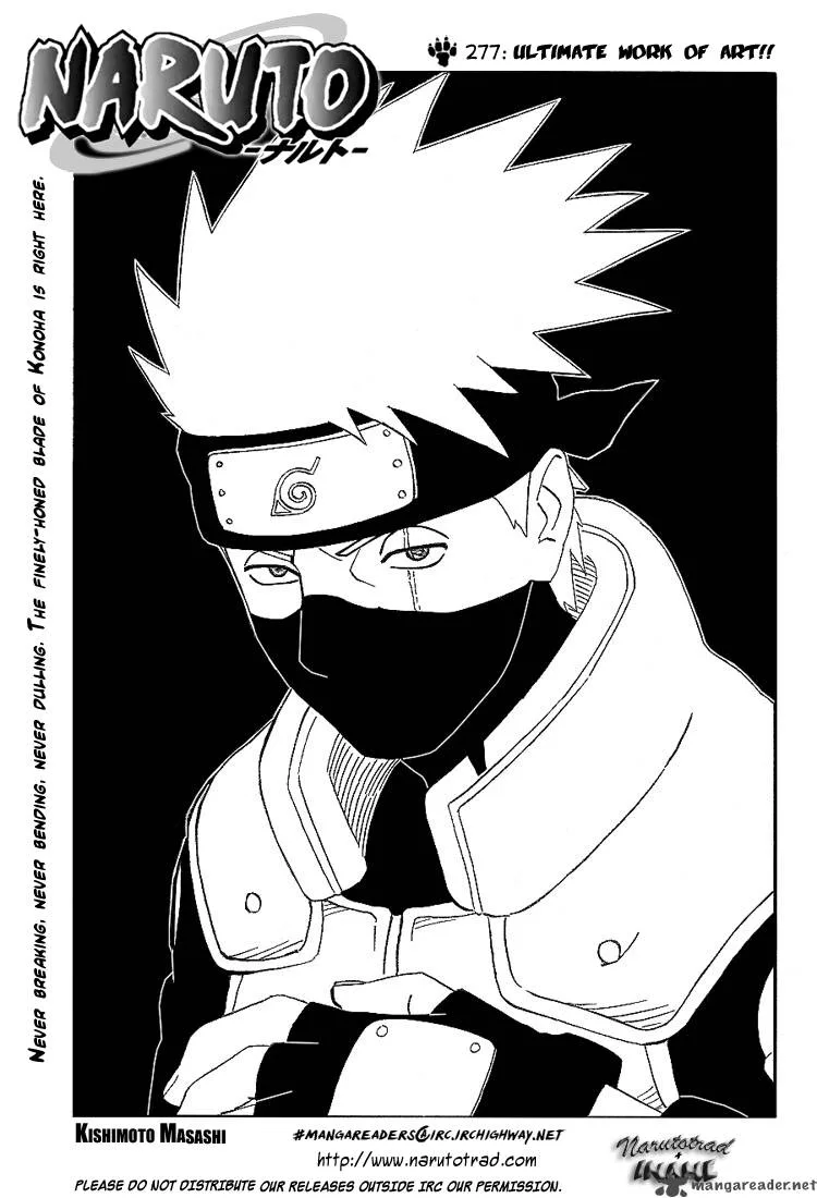 Naruto Chapter 277 page 1