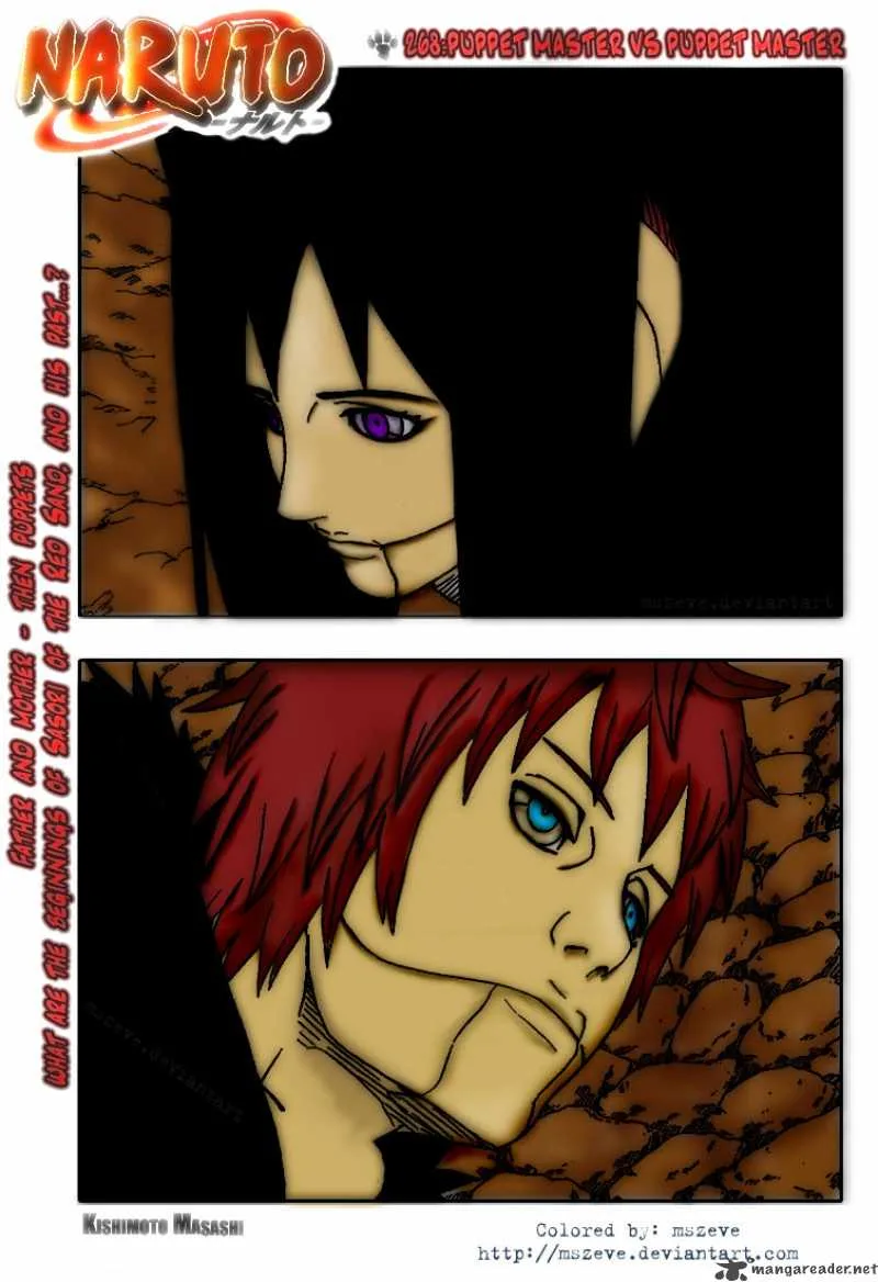 Naruto Chapter 285 page 1
