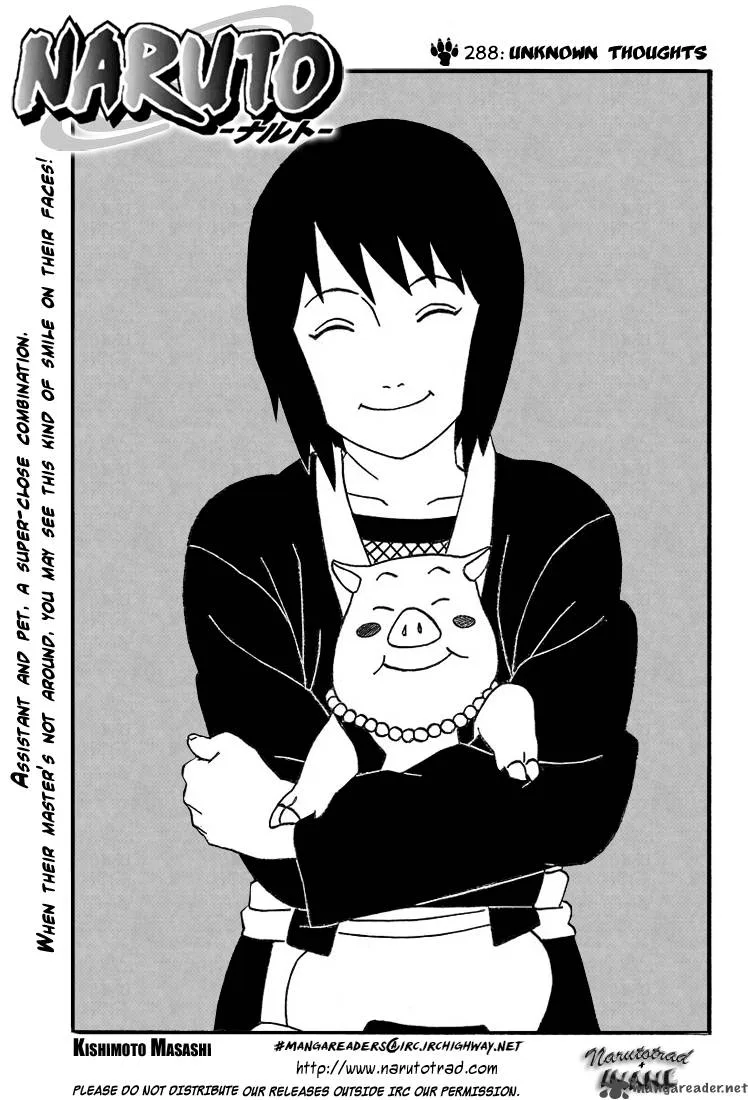 Naruto Chapter 288 page 1