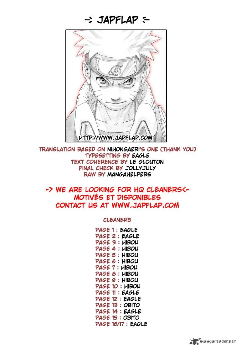 Naruto Chapter 290 page 17
