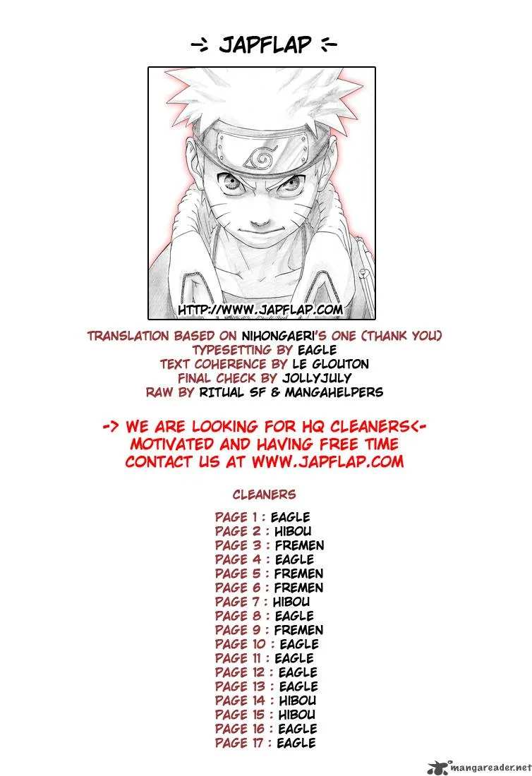 Naruto Chapter 292 page 19