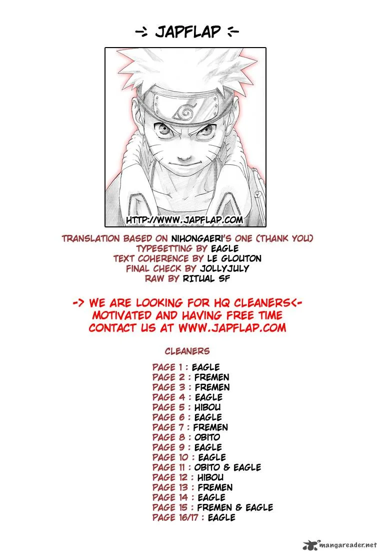 Naruto Chapter 293 page 19