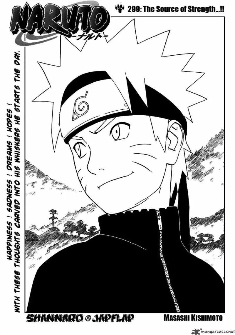 Naruto Chapter 299 page 4