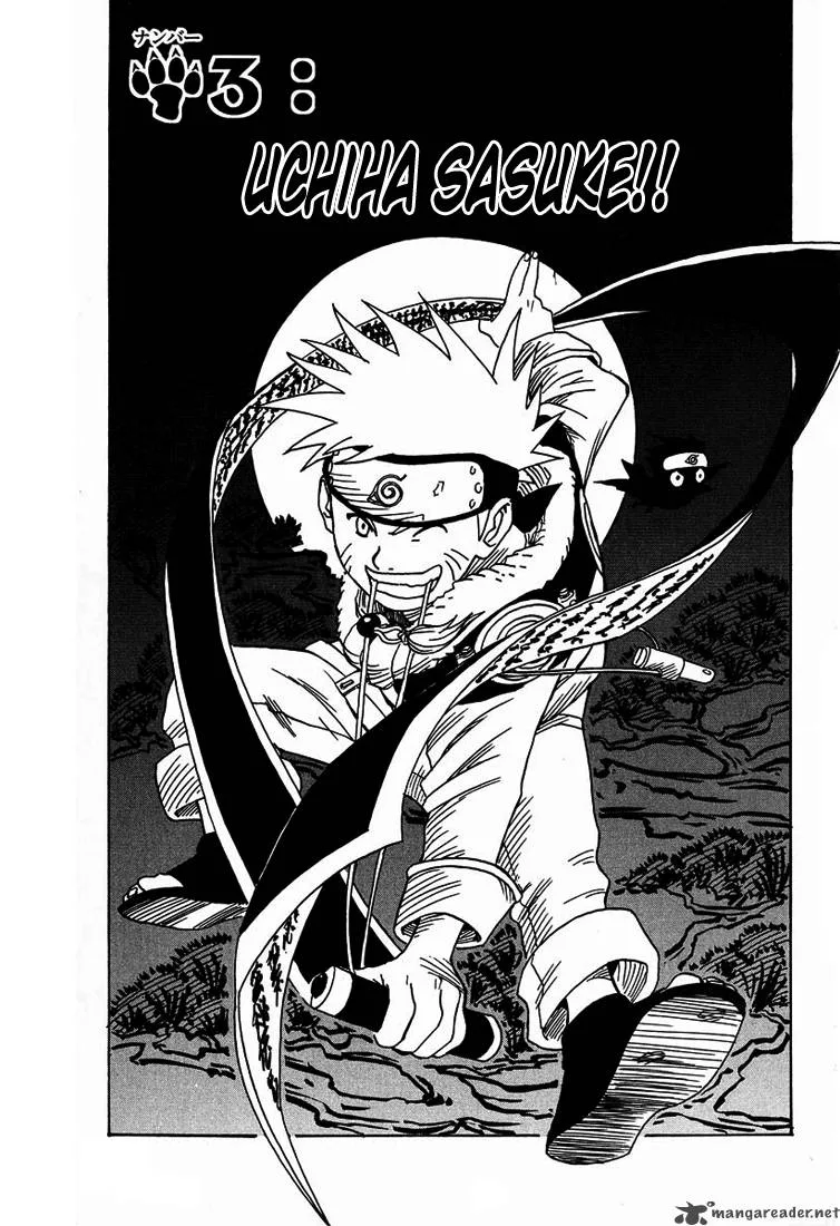 Naruto Chapter 3 page 1