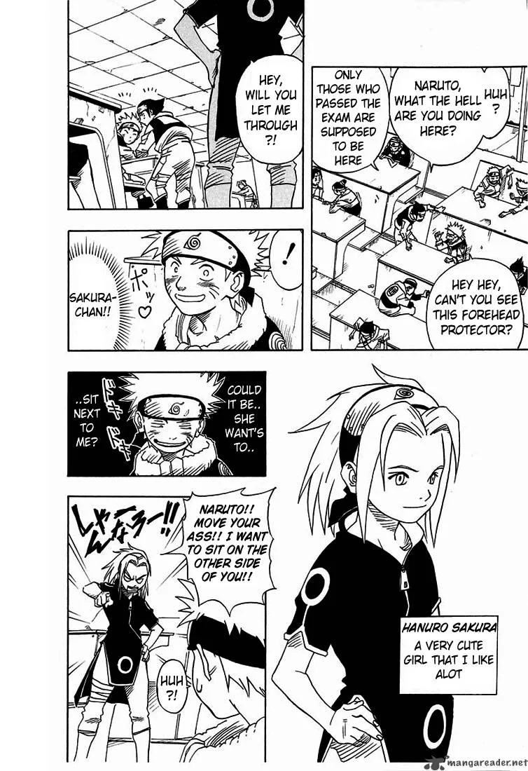 Naruto Chapter 3 page 4