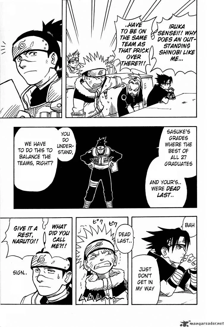 Naruto Chapter 3 page 11