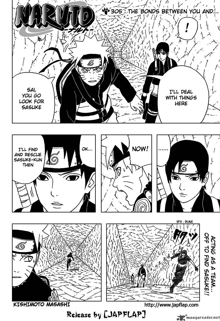 Naruto Chapter 305 page 2
