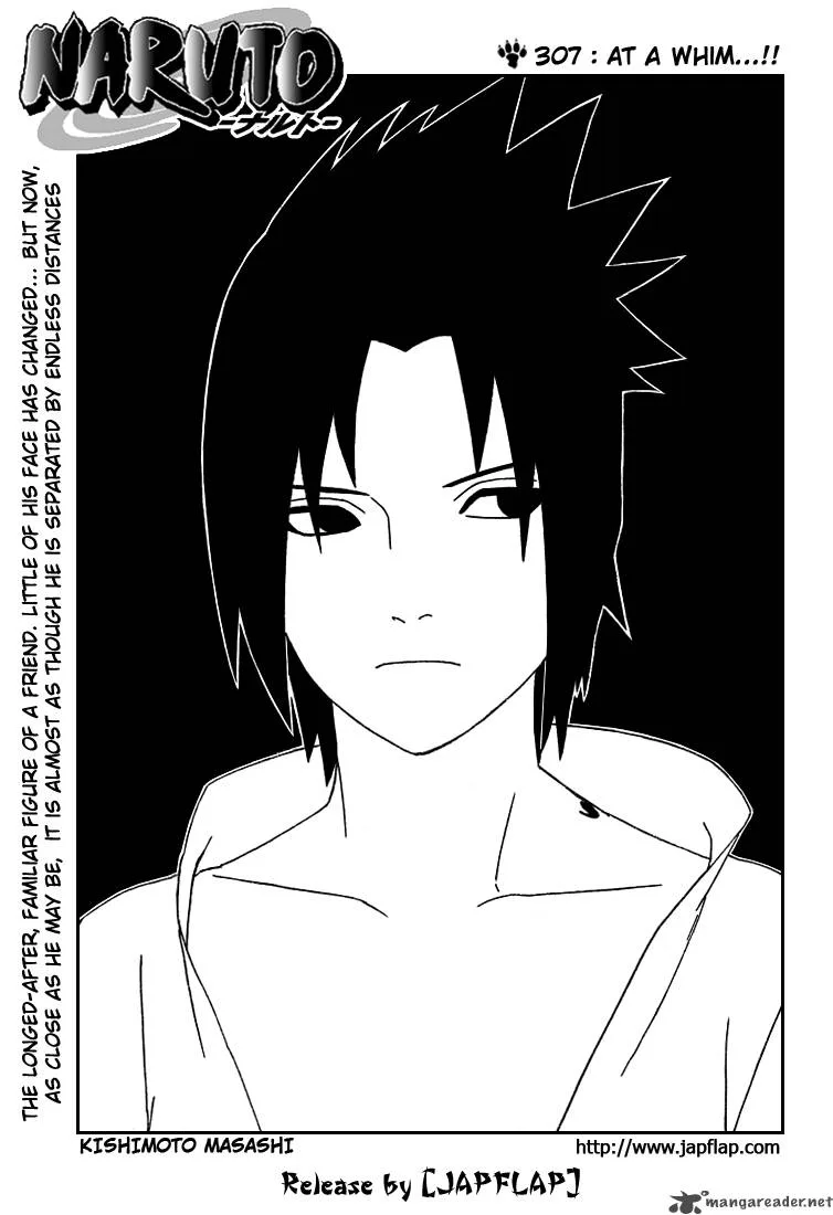 Naruto Chapter 307 page 1