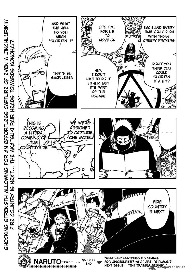 Naruto Chapter 313 page 19