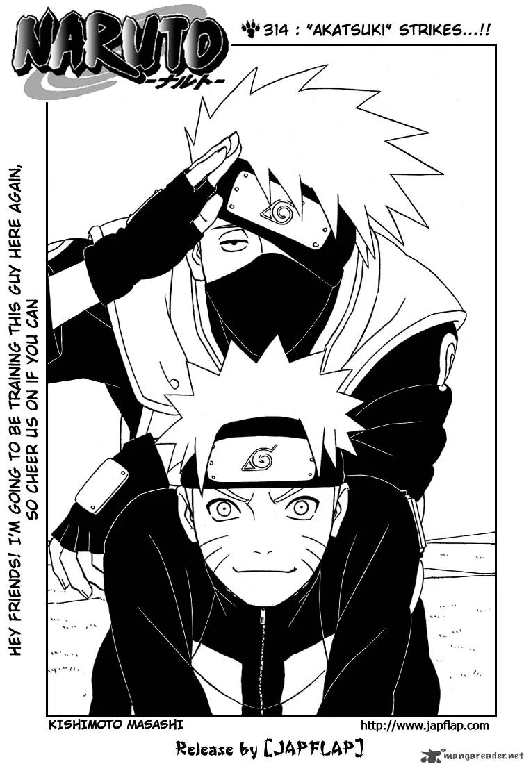 Naruto Chapter 314 page 1