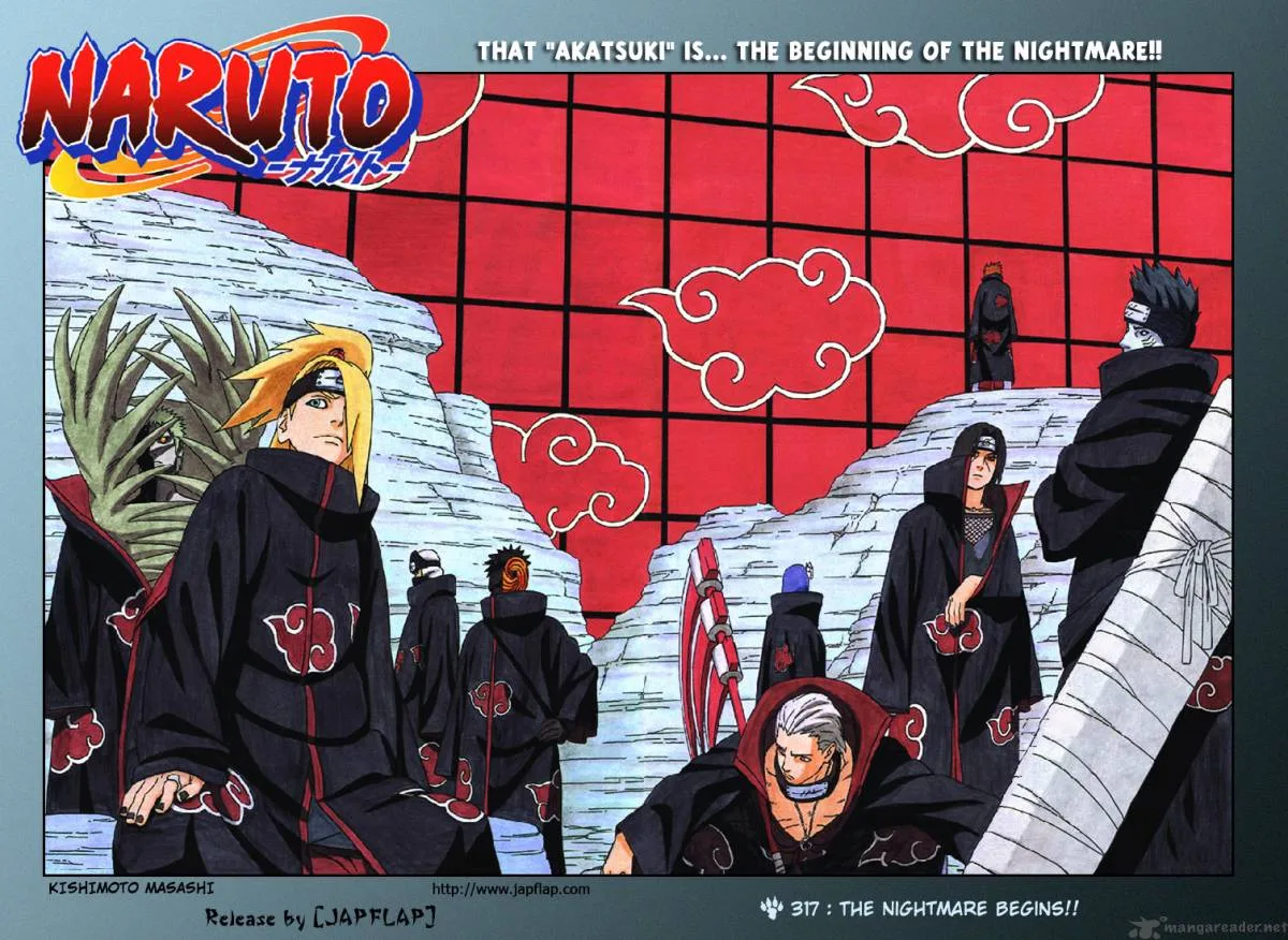 Naruto Chapter 317 page 2