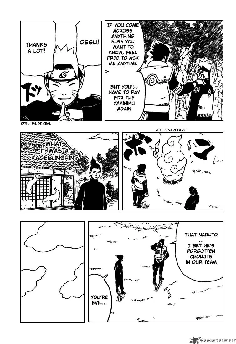 Naruto Chapter 317 page 18