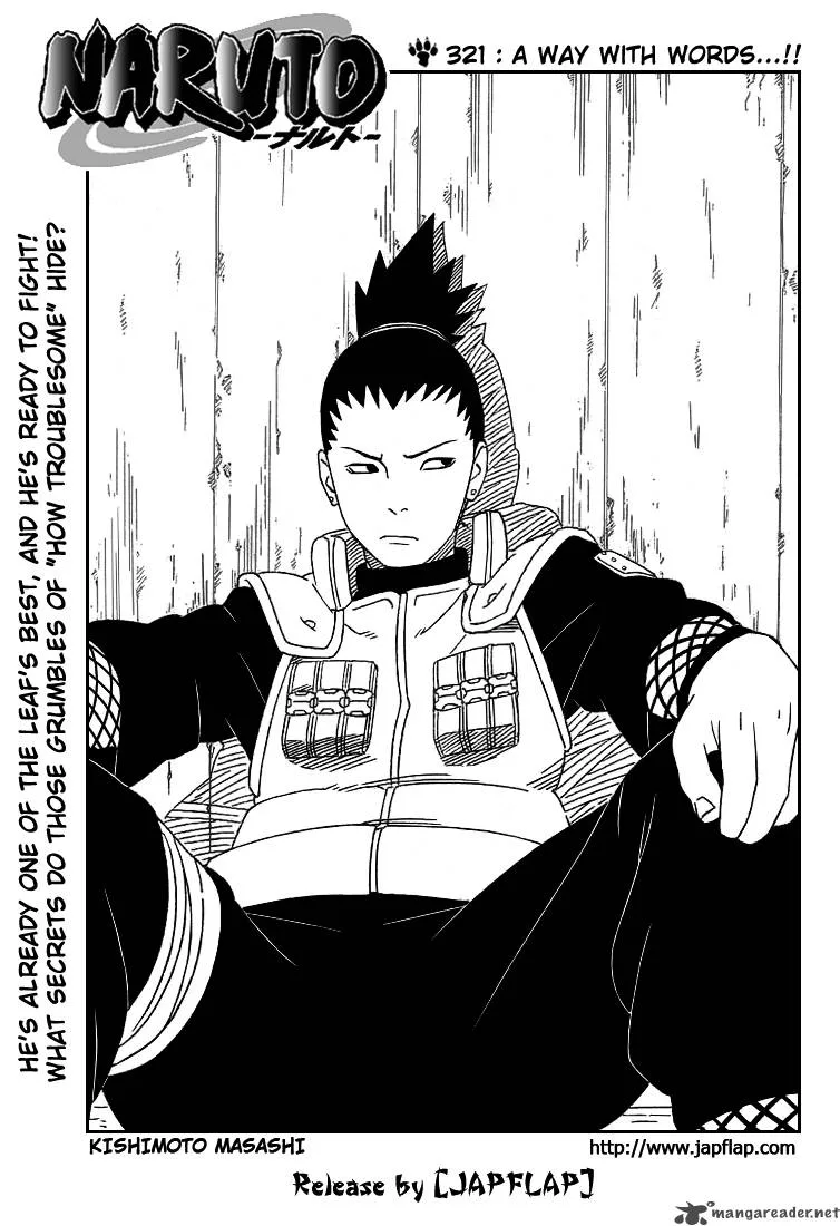 Naruto Chapter 321 page 1