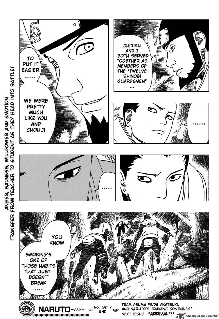 Naruto Chapter 321 page 20