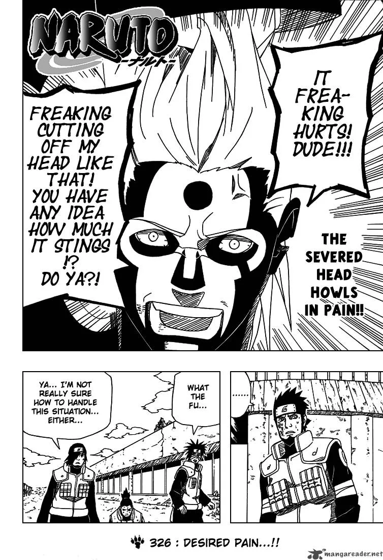 Naruto Chapter 326 page 2