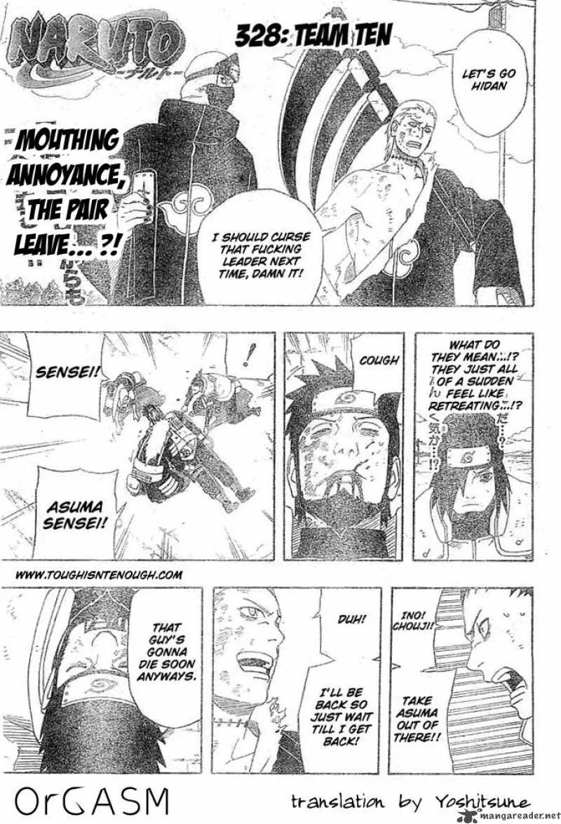 Naruto Chapter 328 page 1