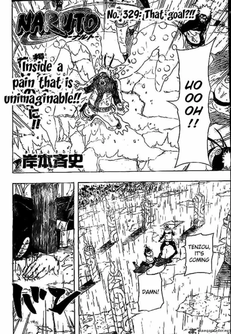 Naruto Chapter 329 page 2