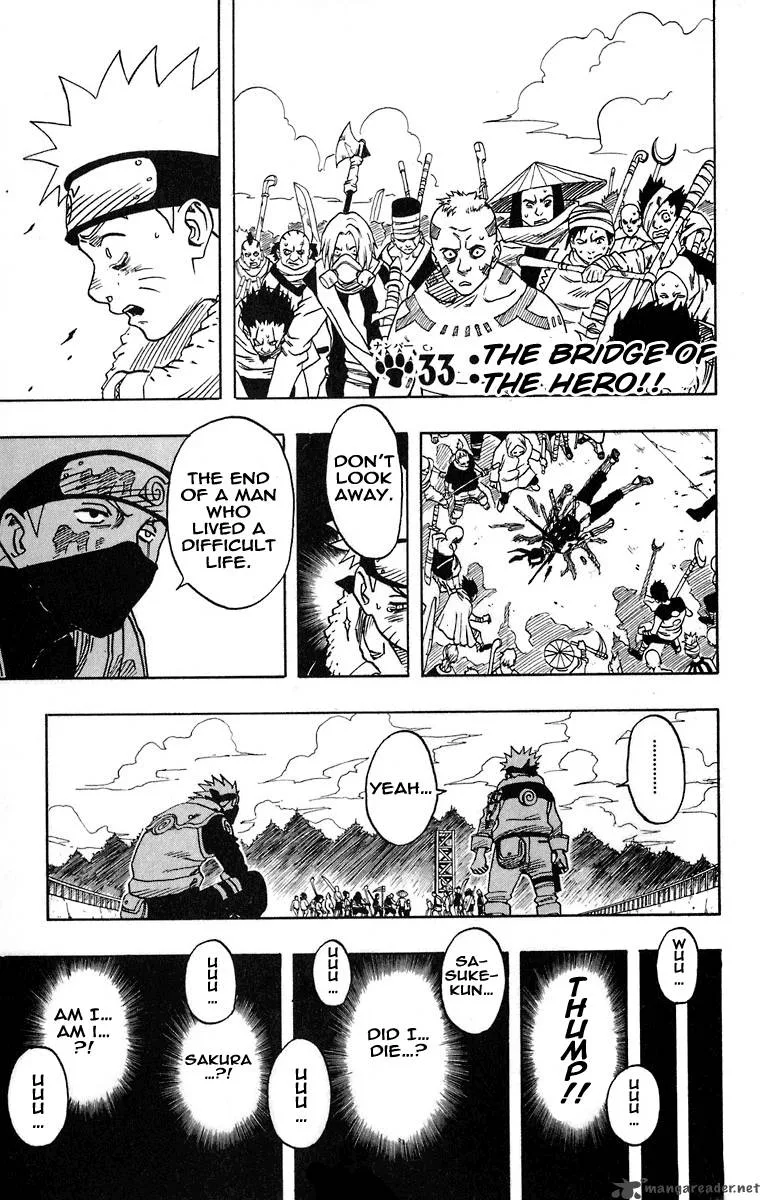 Naruto Chapter 33 page 1
