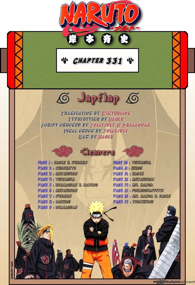 Naruto Chapter 331 page 1