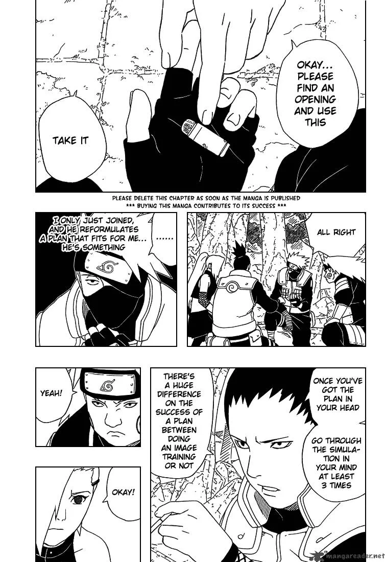 Naruto Chapter 332 page 3