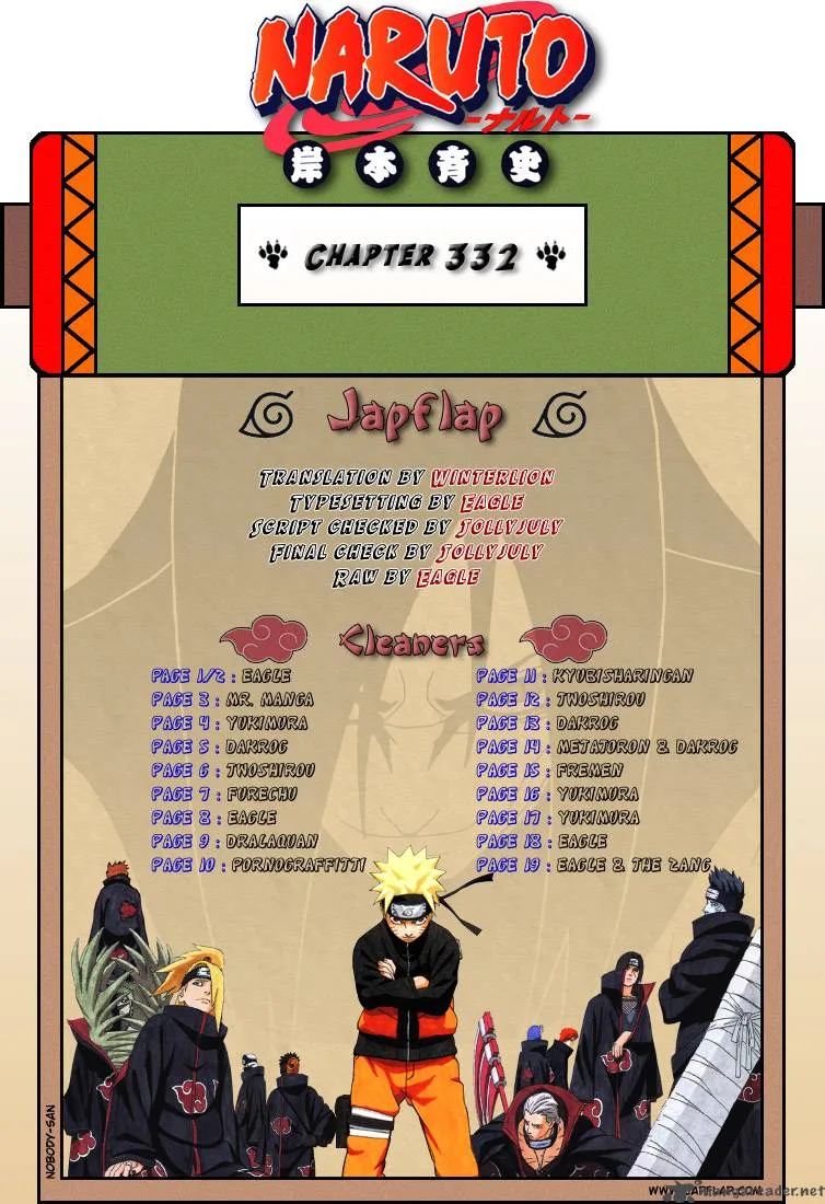 Naruto Chapter 332 page 1
