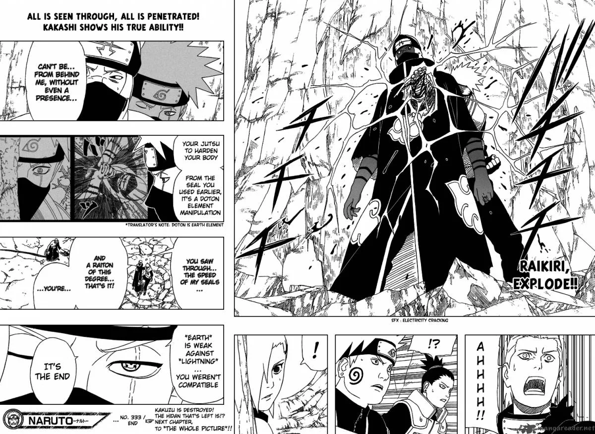 Naruto Chapter 333 page 18