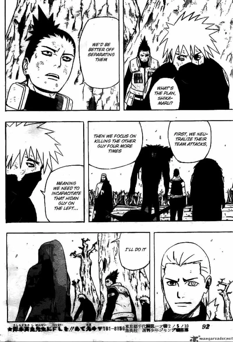 Naruto Chapter 335 page 8